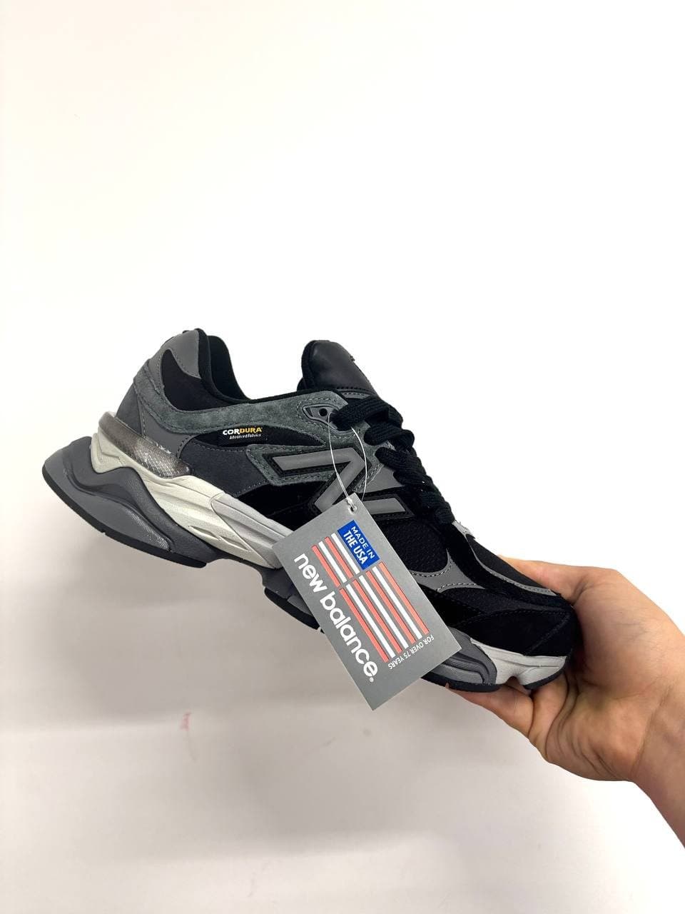 New Balance Cordura Black Grey — SEMO