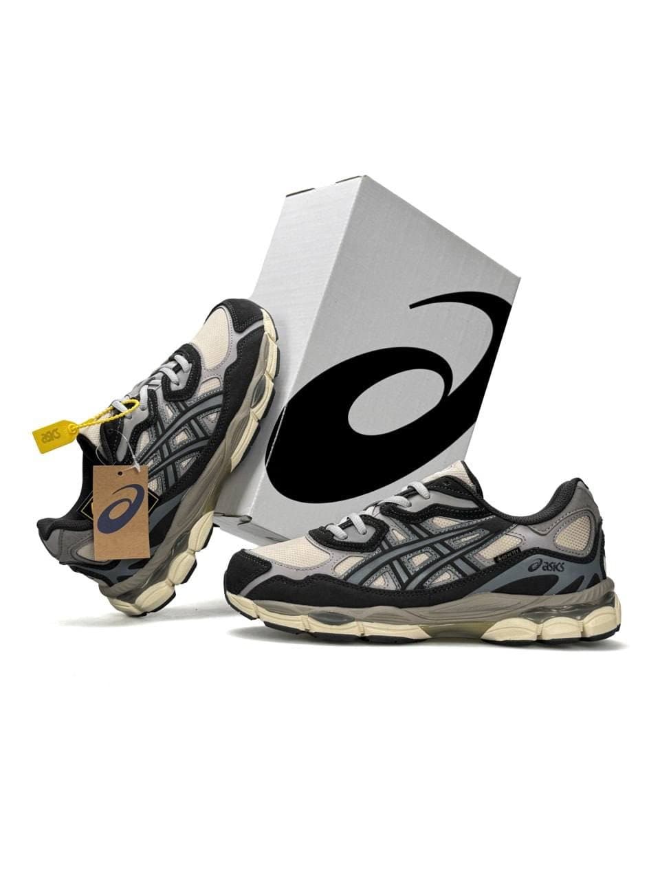 Чоловічі кросівки ASICS Gel-NYC GTX Beige Grey Black