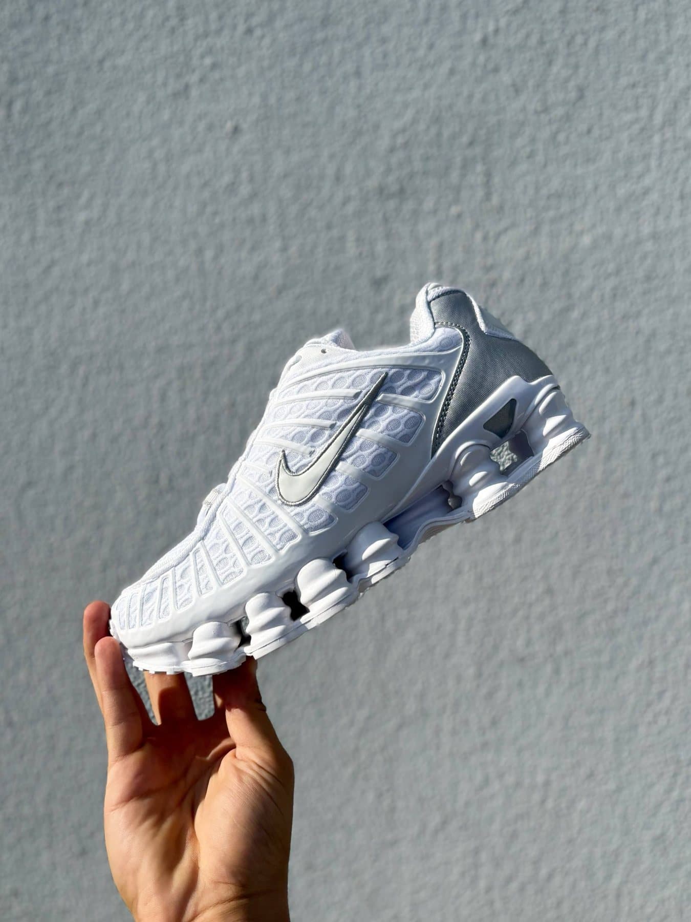 Nike Shox TL Triple White