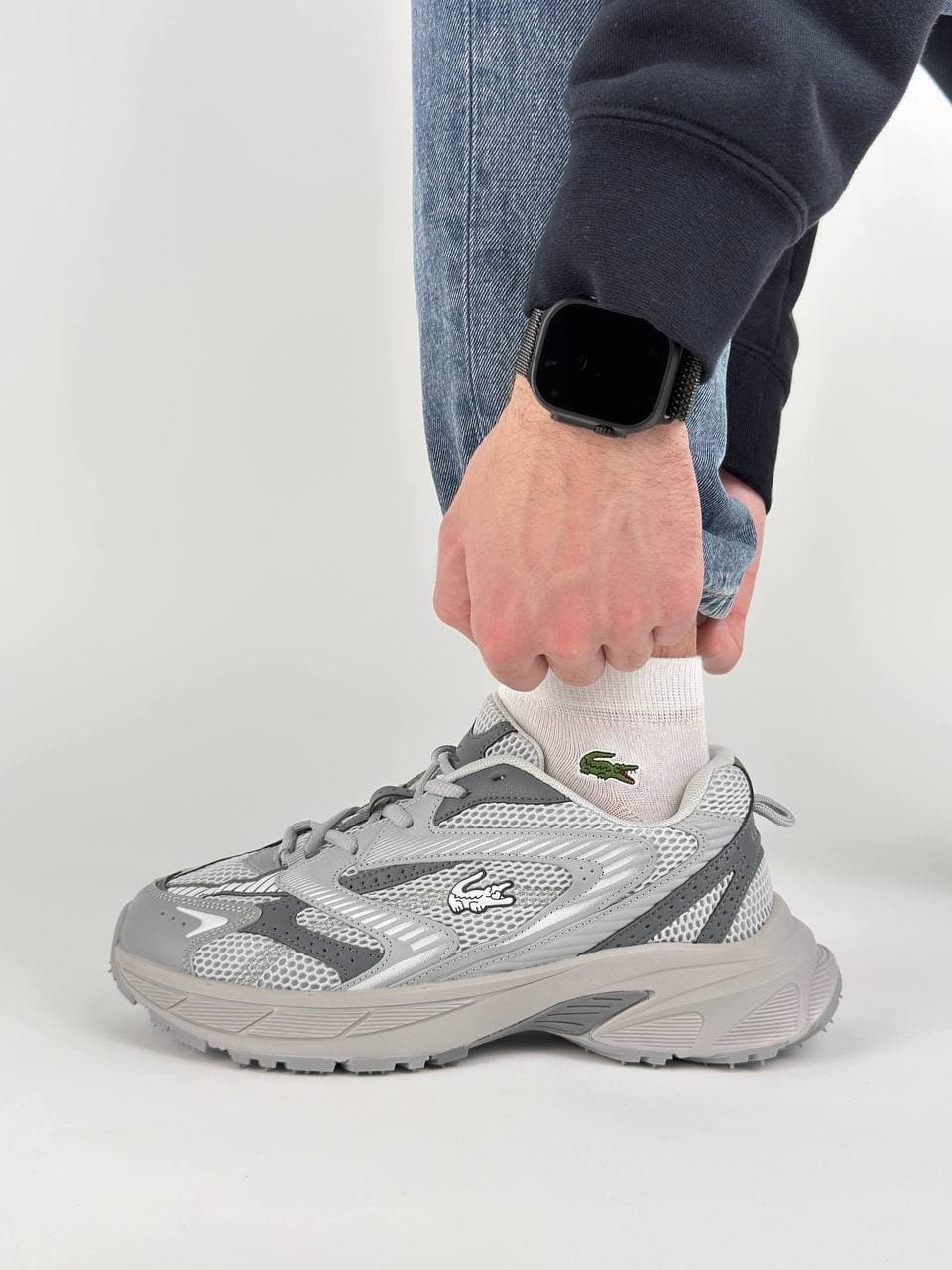 Чоловічі кросівки Lacoste L Neo Shot Light Grey